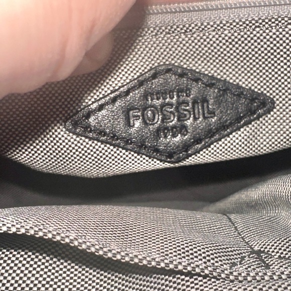 Fossil Ryder Patchwork Leather Purse Bag Crossbody Western Boho Multicolor - Picture 12 of 16